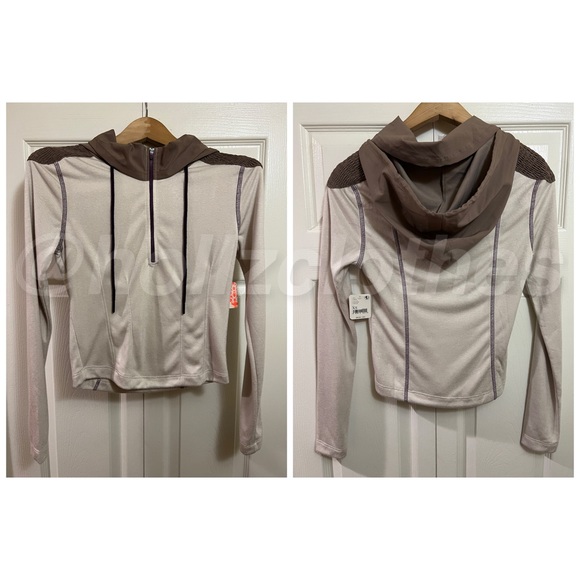 Free People Take A Leap Layer Jacket Ivory - Picture 3 of 14